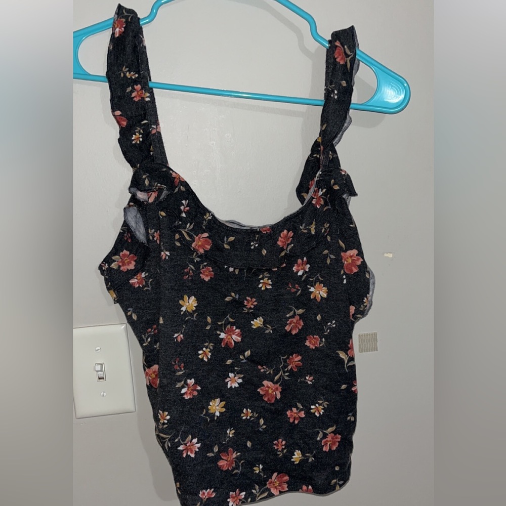 American eagle floral tank top size XL